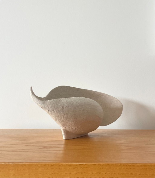 Ceramic sculpture cup by Annick Bailly