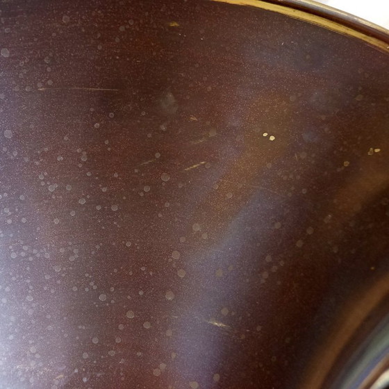 Image 1 of Art-Deco-Stehlampe aus bronziertem Metall und Messing im Stil von Pietro Chiesa, 1940er Jahre