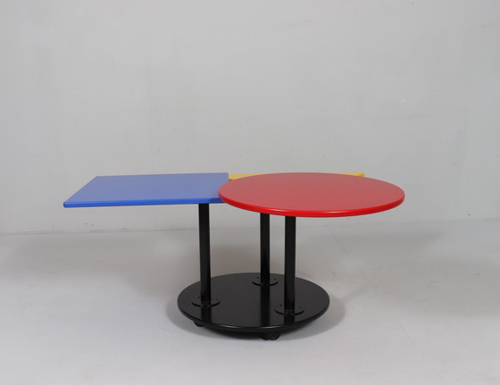 Image 1 of Salontafel in de stijl van Memphis Milano, jaren 1980