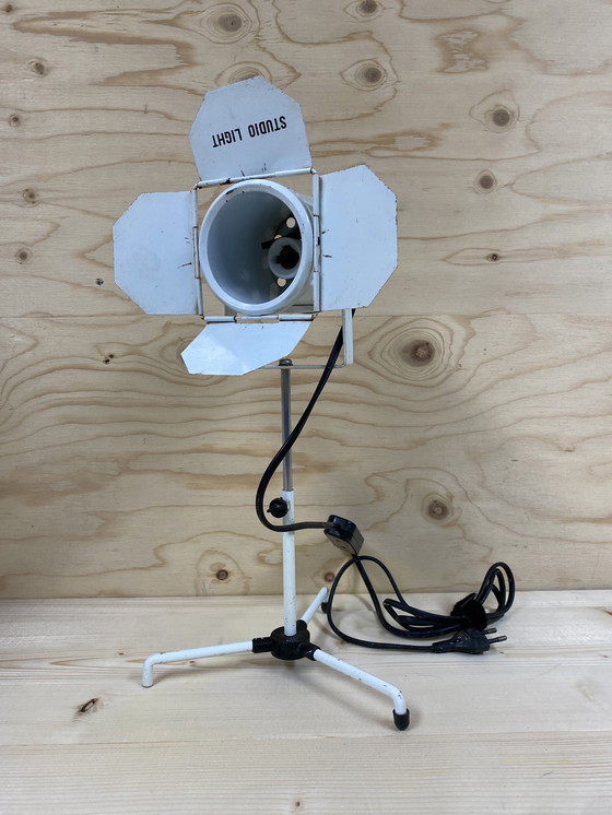 Image 1 of Vintage Film Projector Table Lamp, 1970