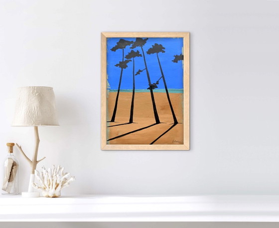 Framed Acrylic 40x30cm – Paintings & Drawings, Paper (photo 5 of 6)
