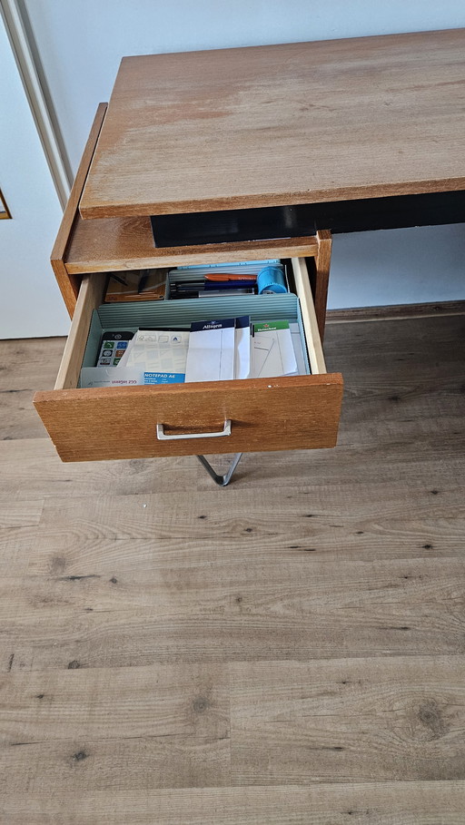 Tijsseling Nijkerk Vintage Schreibtisch 1960er Mid Century Design
