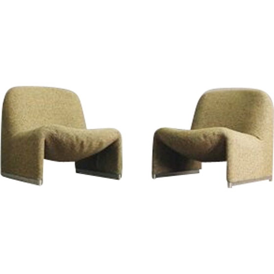 Image 1 of Pair of vintage Alky armchairs by Giancarlo Piretti for Castelli, 1970s