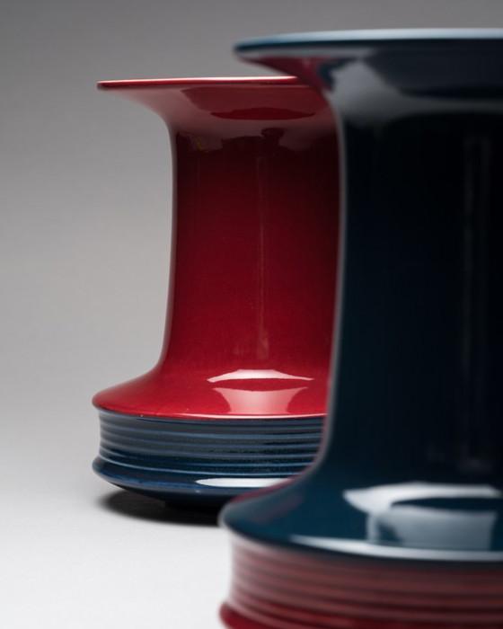 Image 1 of Rosenthal Studio Linie Tapio Wirkkala PLUS Vase Duo MCM WGP Vintage Chic 1960s