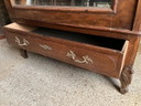 Antique Wooden Cabinet with Mirror