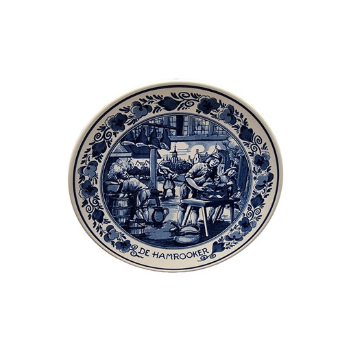 Royal Goedewaagen plate The Hamrooker, late 20th century