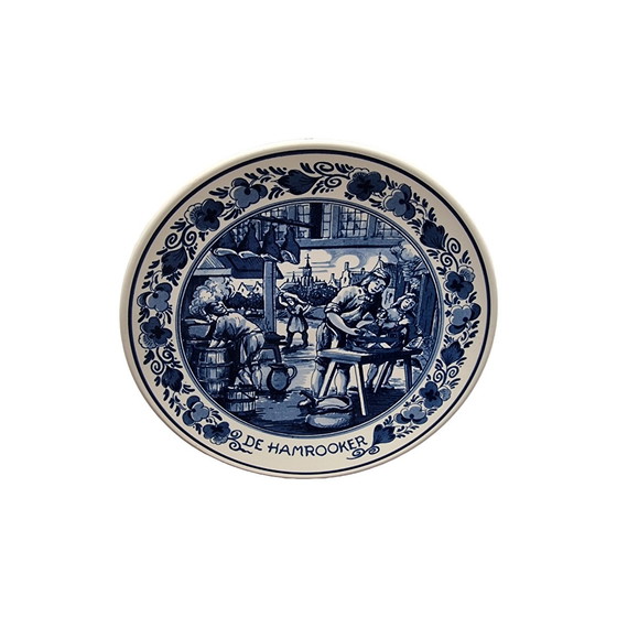 Image 1 of Royal Goedewaagen plate The Hamrooker, late 20th century
