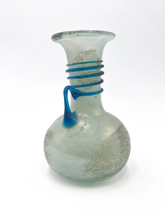 Vaso in vetro Scavo blu Cenedese, inizio XX secolo – Vasi (photo 8 of 12)