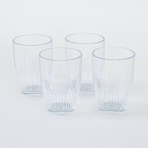 Image 1 of Set of four glasses, Danish design, 1970s, manufactured in Denmark