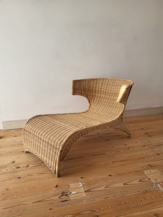 Image 1 of Ikea Savo rotan lounge door Monica Mulder