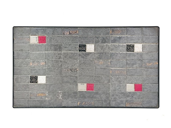 Mesas auxiliares de mosaico – Metal, Vintage (photo 16 of 19)