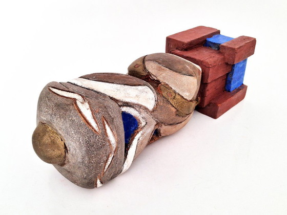 Beeld Sculptuur Hout – Beeldhouwkunst, Wood (photo 9 of 11)
