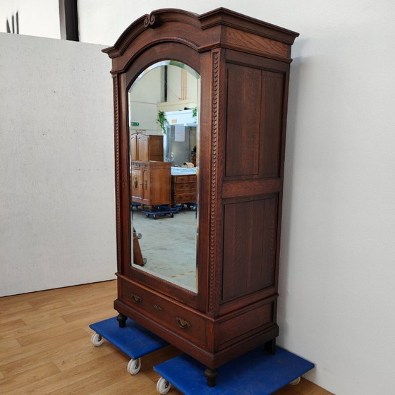 Image 1 of Vintage Antique wardrobe closet detachable wardrobe