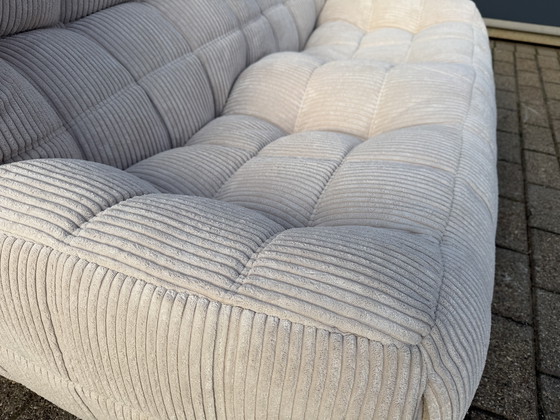 Image 1 of Ligne Roset Kashima (9-'81) 2 posti in velluto a coste beige 10/10