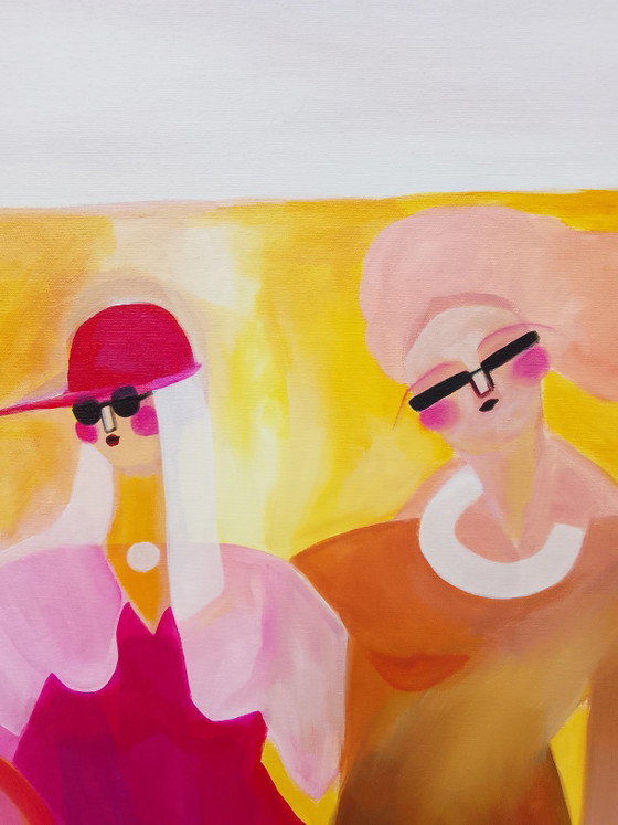 Acrylic painting #Womb 100x100cm – joart, Paintings & Drawings, Canvas (photo 7 of 9)