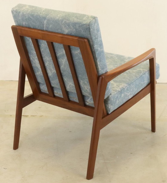 Image 1 of Vintage armchair easy chair newly upholstered 'Mettman'