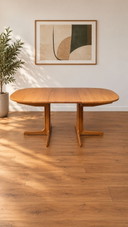 LUBKE Vintage Scandinavian Design Table and Chairs