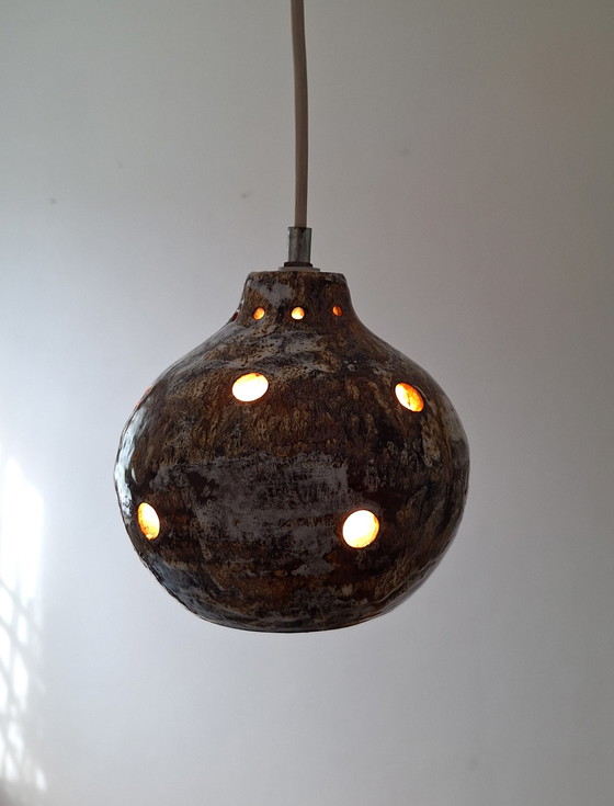 Image 1 of Vintage Fat Lava Pendant Lamp (1)