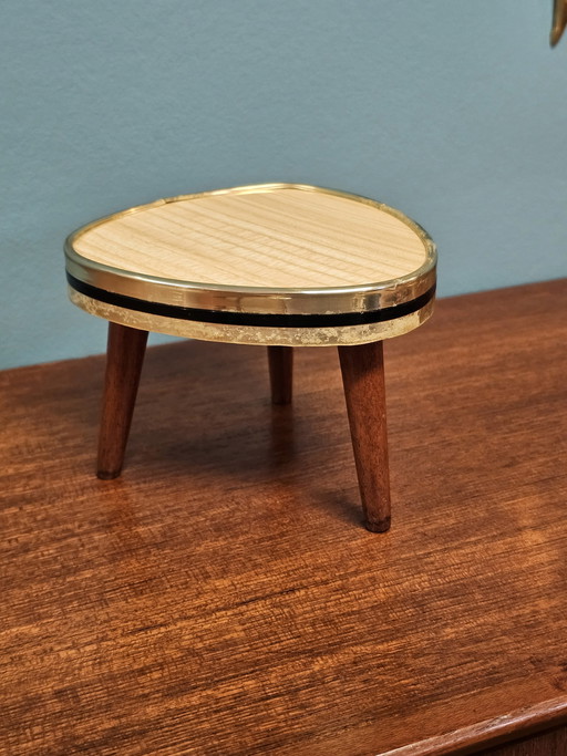 Mini Vintage Plant Table Small Table Side Table Cactus Windowsill