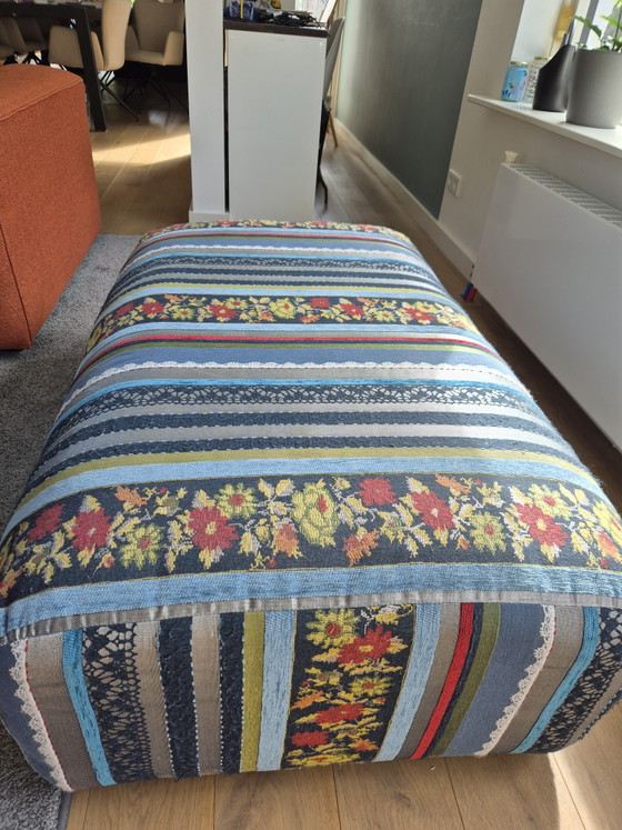 Freistil Rolf Benz Poef – Hockers en poefs, Textile (photo 3 of 6)
