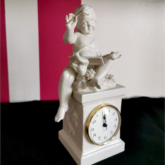 Image 1 of Algora Porcelain Clock - Writer (Arts Collection) - Limited Edition