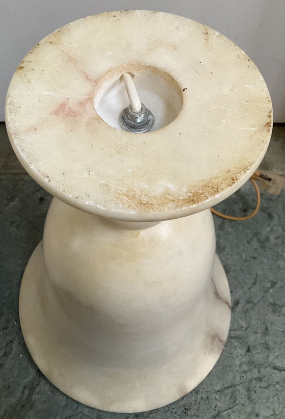 Image 1 of Dos lámparas de mesa de alabastro