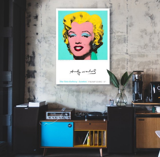 Image 1 of Marilyn Monroe - Shot Sage Blue Marilyn - Affiche 50 x 70 cm
