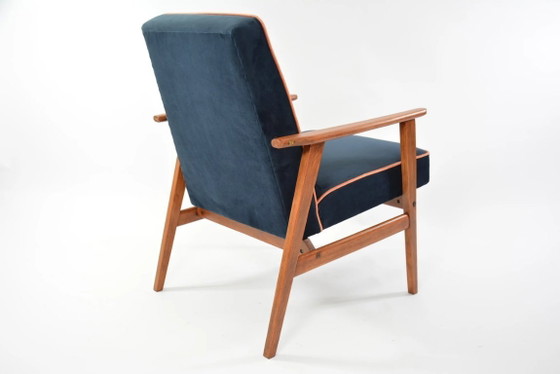Image 1 of FOX armchair, midnight blue