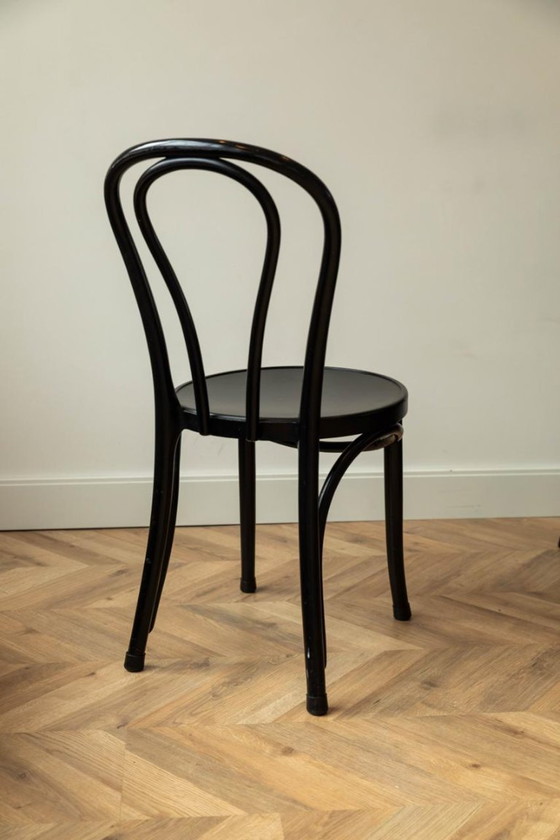 Image 1 of 4 sedie IKEA ÖGLA dal design vintage nere - design Gillis Lundgren