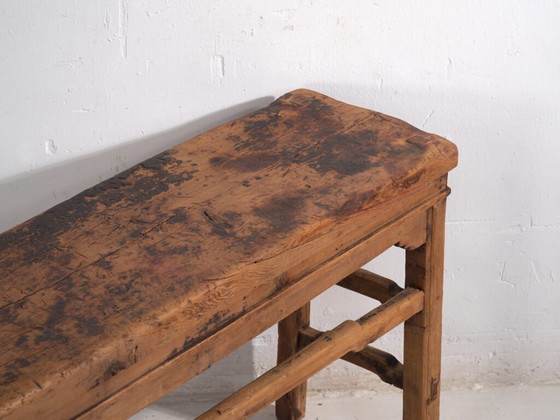 Antique Chinese console altar table in elm – Shanxi, circa 1890 (photo 10 of 40)