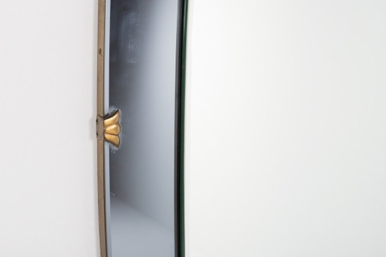 Image 1 of Italian Mid-Century Modern Full Length Mirror from Crystal Art, 1960s
