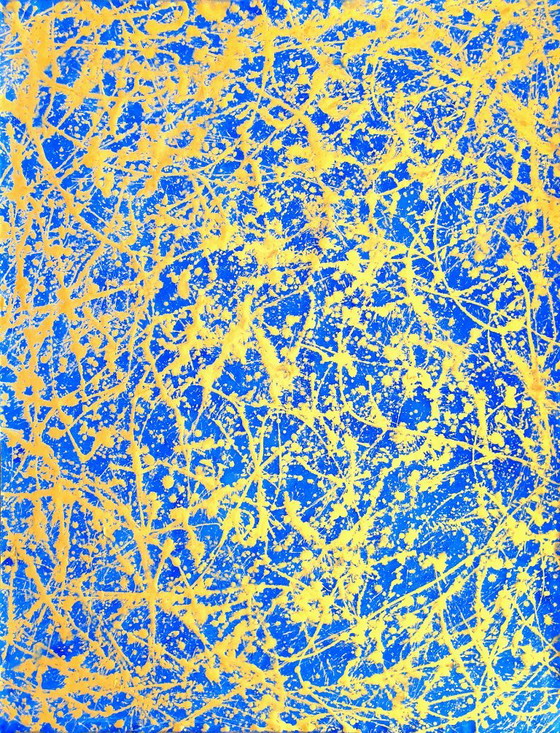 Jürgen Angeler - Golden Circles – Paintings & Drawings, Canvas (photo 2 of 16)