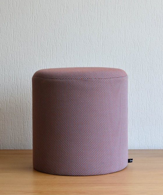 Image 1 of Pouf rotondo in tessuto Kvadrat Drop – Ø37cm x H40cm
