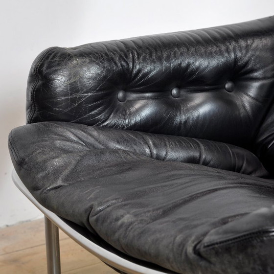 Image 1 of Poltrona lounge nera Nagoya SZ09 di Martin Visser, anni '60