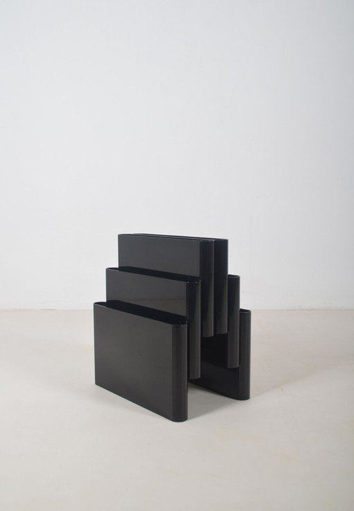 Italiaanse tijdschriftenhouder 4675 door Giotto Stoppino voor Kartell, jaren '70