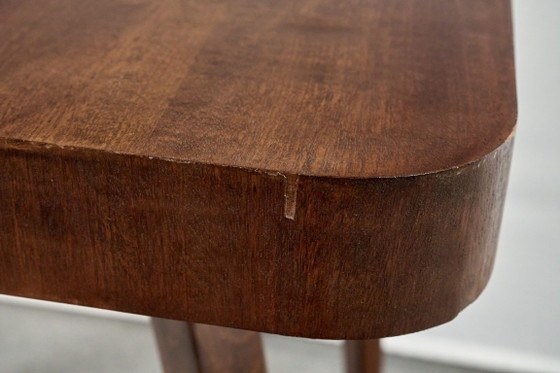 Art Deco Coffee Table by Jindřich Halabala, 1954, Czechoslovakia – Wood (photo 16 of 18)