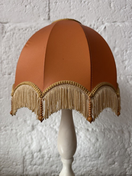 Image 1 of 1970s alabaster column lamp