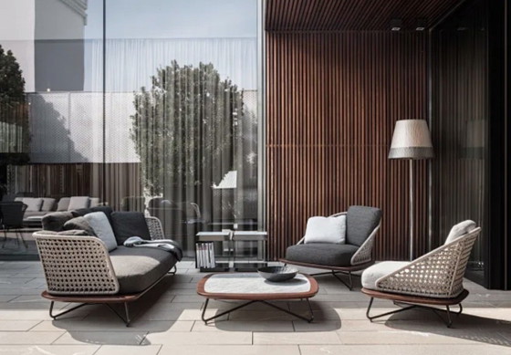 Image 1 of Minotti Rivera Outdoor Sofa