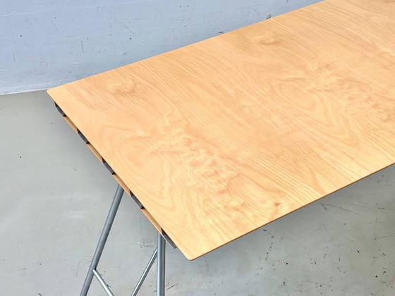 Atelier Alinea office desk with metal frame – Dining tables, Wood (photo 6 of 15)