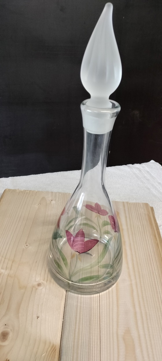 Image 1 of Vintage Orrefors "Maja" Karaf met Stop  Eva Englund 