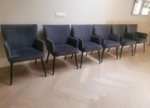 6 chaises de salle à manger Goossens Rob