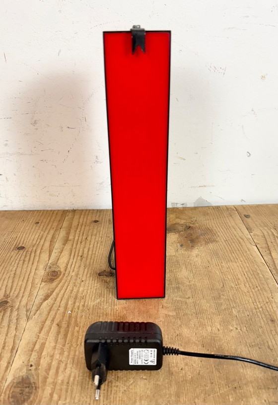 Image 1 of Lettera I illuminata rossa d'epoca, anni '70