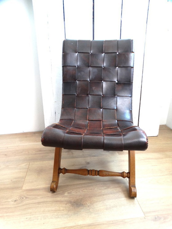 Image 1 of Pierre Lottier Vintage Stoel Voor Valentine Spanje