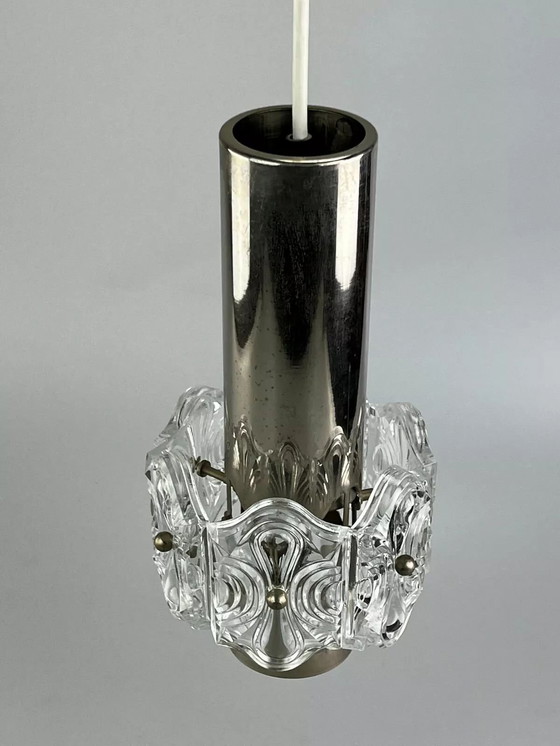 Image 1 of 60s 70s lamp lamp glass ceiling lamp hanging lamp space age design