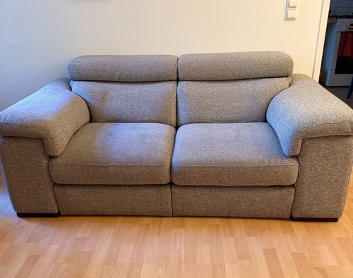 Light grey recliner sofa for sale