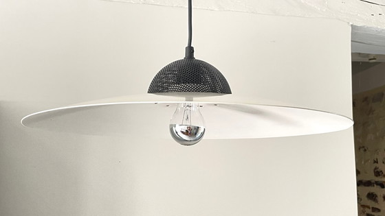 Image 1 of Aluminium hanglamp, Frankrijk, jaren 60/70