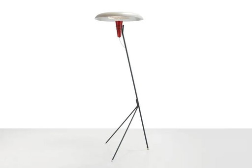 Rare Philips NX38 floor lamp by Louis Kalff – vloerlampen, Plastic, Mid Century Modern (photo 2 of 7)