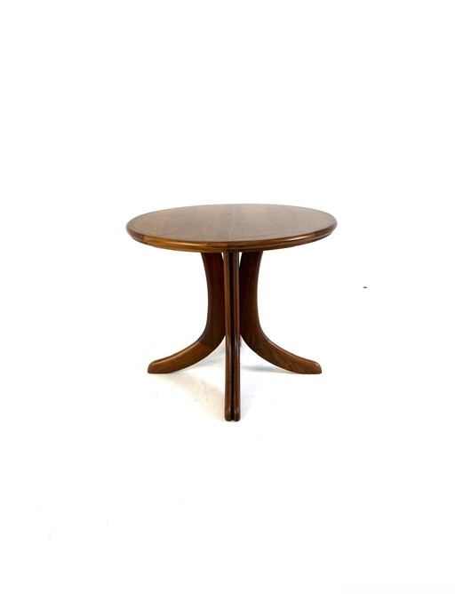 Vintage Danish extendable dining table '60