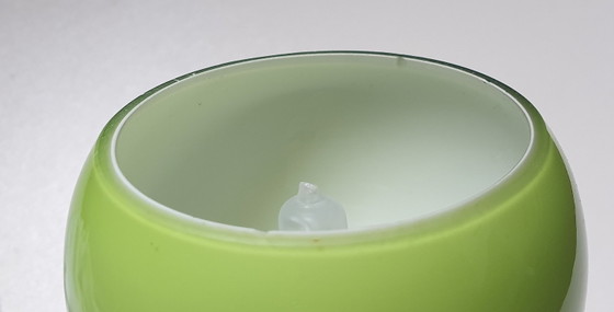 Image 1 of Nordlux - Diseño danés - 2 lámparas colgantes de cristal opalino