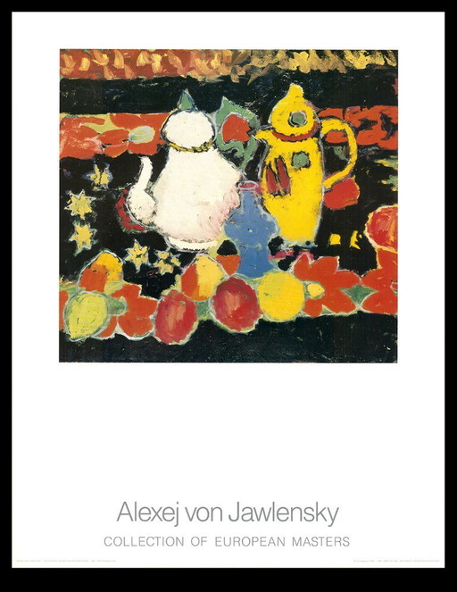 Jawlensky von, Alexej - Natura morta con brocca - Collezione di maestri europei